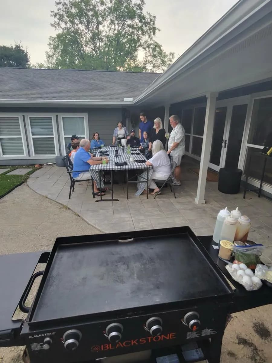 Private hibachi chef catering an event in Chandler, Arizona